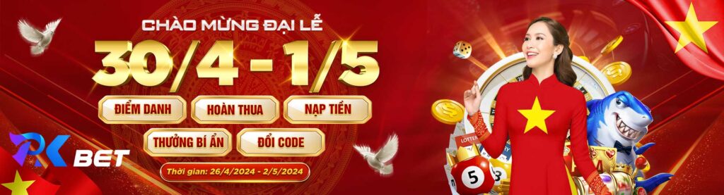 Thưởng khuyến mãi mừng đại lễ